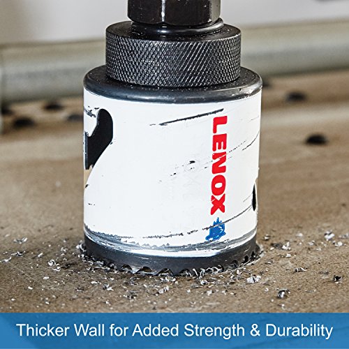 LENOX Bi-Metal Speed Slot Hole Saw with T3 Technology, 4"