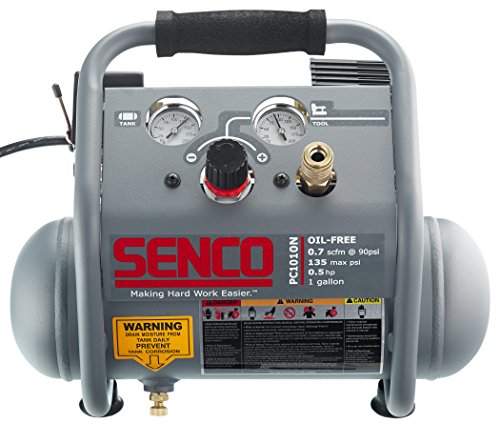 Senco 1/2 Hp Finish & Trim Portable Hot Dog Compressor