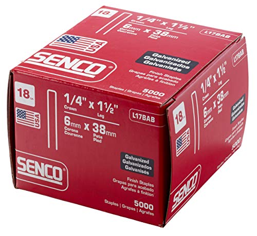 Senco 1-1/2 In 18 Gauge Medium Wire Staple