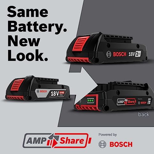Bosch (BAT612) 18V Lithium-Ion 2 Ah Standard Power Battery