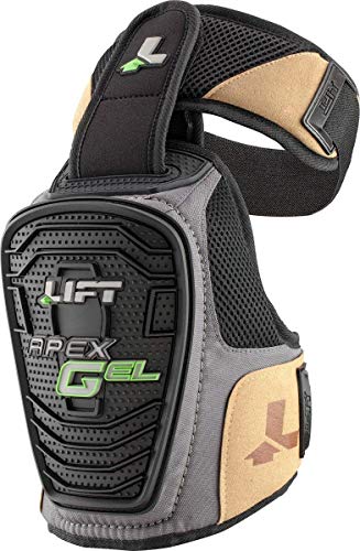 LIFT Safety Apex Gel Knee Guards - One Size Fits Most (1 Pair)