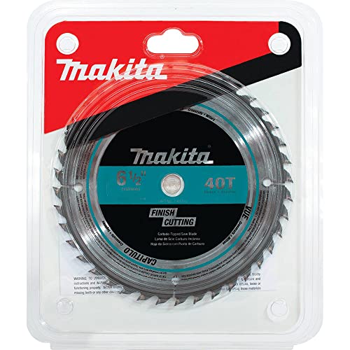 Makita 6-1/2 in. 40T Carbide-Tipped Circular Saw Blade-T-01410