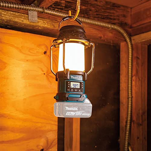 Makita XRM12 18V LXT Lithium-Ion Cordless Lantern with Radio (Bare Tool)