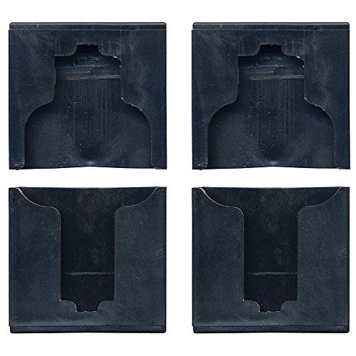 BESSEY Pipe Clamp Traditional Style Replacement Pads (4-Pack/2-Sets)