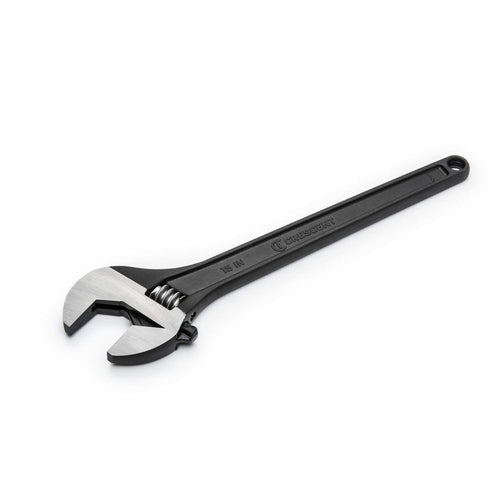 CRESCENT 15" Adjustable Black Oxide Tapered Handle Wrench