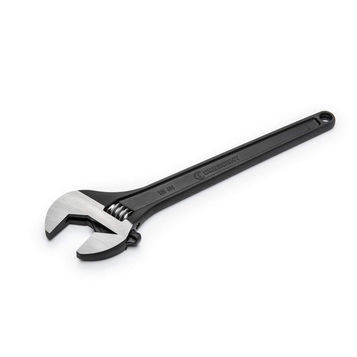 CRESCENT 15" Adjustable Black Oxide Tapered Handle Wrench