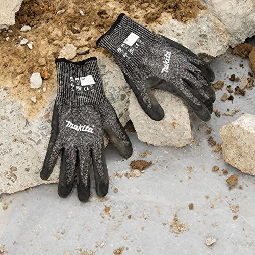 Makita (T-04145) Nitrile Coated Dipped Gloves