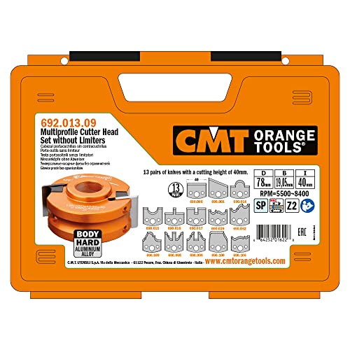 CMT Cabinet & Joinery Set, 3-1/8-Inch Diameter, 3/4-Inch Bore