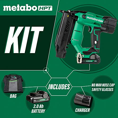 Metabo HPT 18V Brad Nailer Compact 18 Gauge Cordless Combo Kit