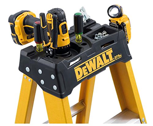 DeWALT 6 Ft. Fiberglass Stepladder Type IAA Manufacture Tested To 500 lbs.
