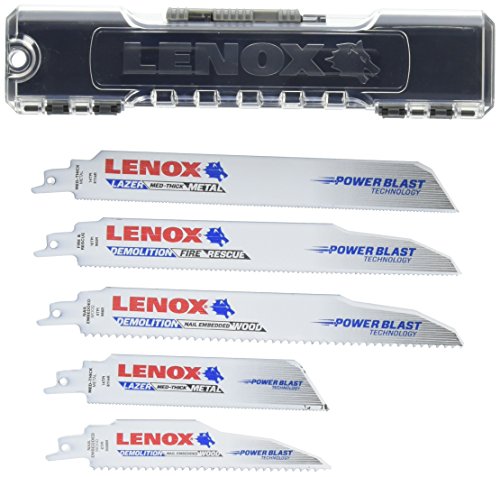 LENOX Bi-Metal Reciprocating Saw Blade Set