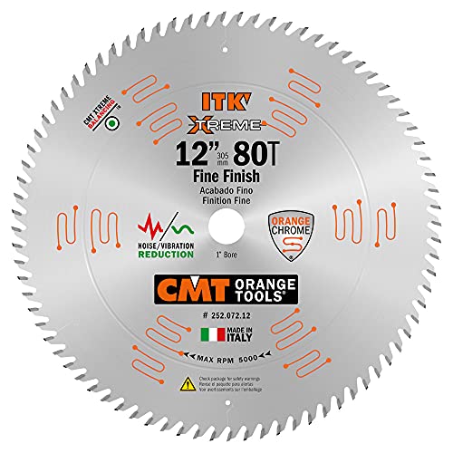 CMT 12 In x 72 x 1 In ITK Fine Cut-Off Blades