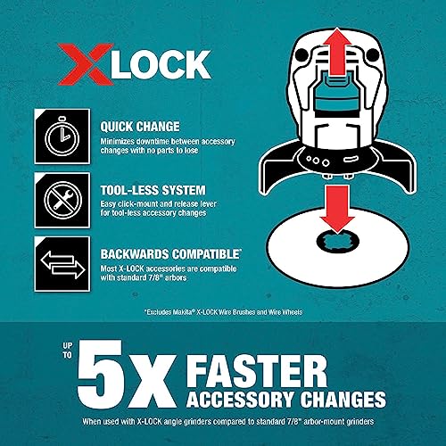 Makita X-Lock 4-1/2" Segmented Diamond Blade for Masonry Cutting (2 Pack)