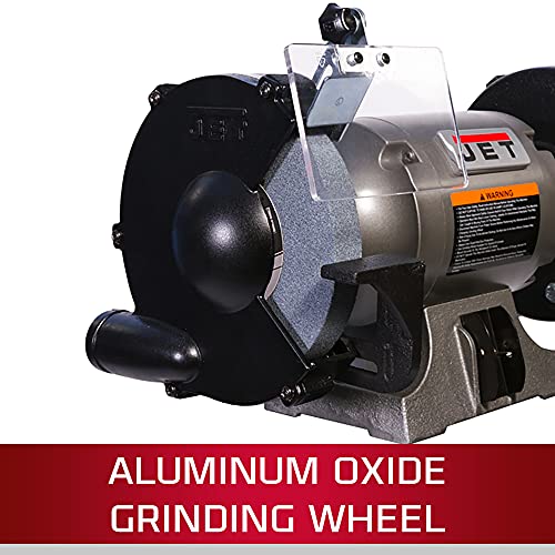 JET Pro-Shop Grinder with Grinding Wheel & Wire Wheel