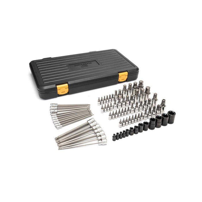 GEARWRENCH - Set Skt Torx & Hex Bit Mast 80Pc (86538)