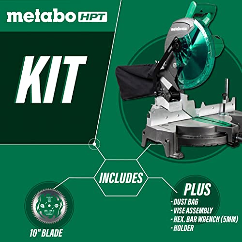 Metabo HPT 10in Compound Miter Saw