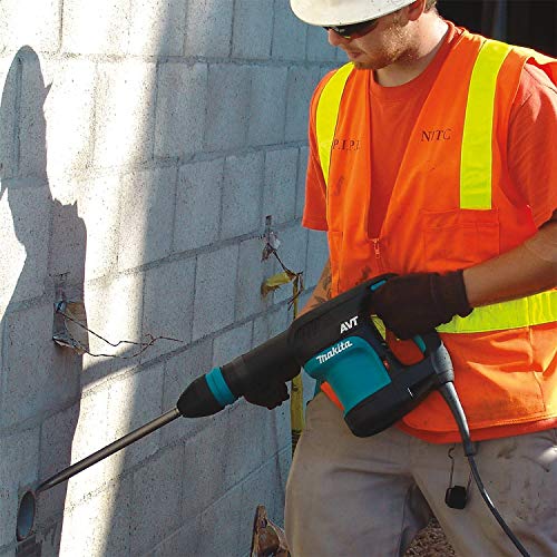 Makita (HM0871C) 12 lb. AVT Demolition Hammer accepts SDS-MAX bits