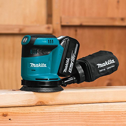 Makita XOB01T 18V LXT Lithium-Ion Cordless 5" Random Orbit Sander Kit (5.0Ah)