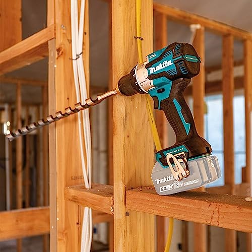 Makita XPH16Z 18V LXT Lithium-Ion Compact Brushless Cordless 1/2 In. Hammer Driver-Drill (Bare Tool)