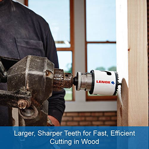 LENOX Bi-Metal Speed Slot Hole Saw with T3 Technology, 4"