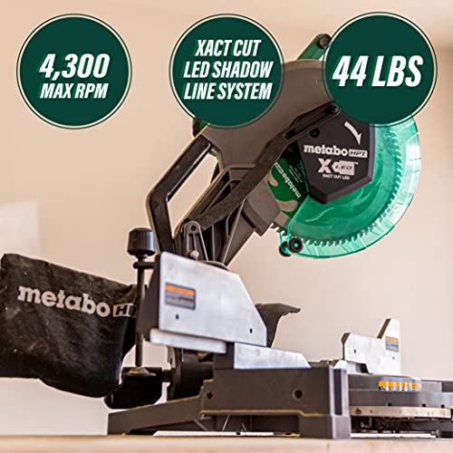 Metabo HPT 12 In. Dual Bevel Compound Miter Saw