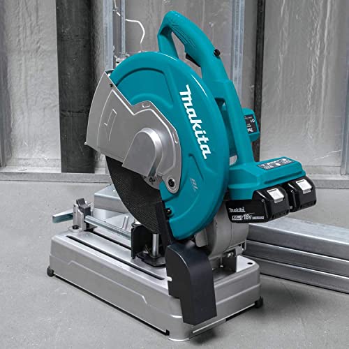 Makita (XWL01PTREN) 18V LXT Lithium-Ion Brushless Cordless 14" Cut-Off Saw Kit (5.0Ah) (Open Box/Excellent Condition)