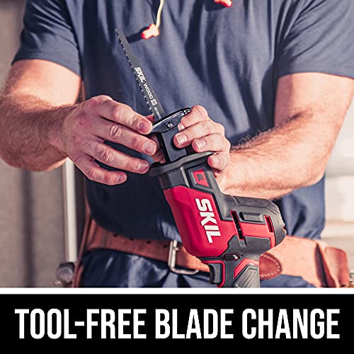 SKIL PWR CORE 20 Brushless 20V Compact Reciprocating Saw Kit