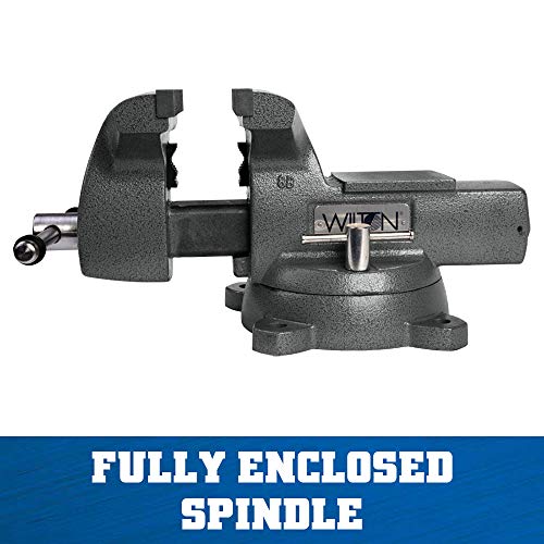 Wilton Mechanics 8" Vise with 8-1/4" Jaw Width Opening