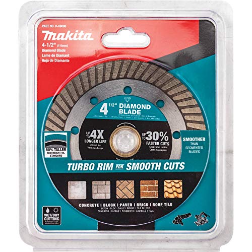 Makita 4-1/2 In. Diamond Blade Turbo General Purpose