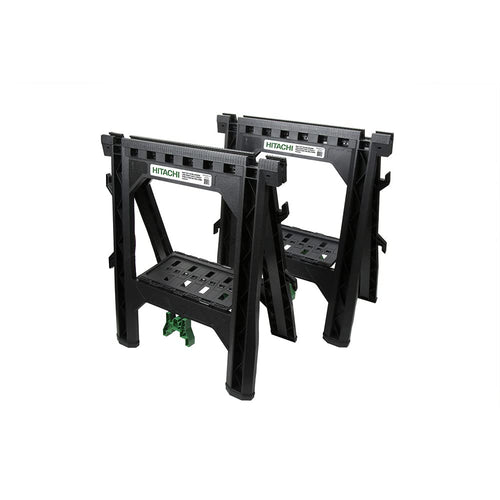 Metabo HPT Heavy Duty Folding Sawhorse (2 Pack)