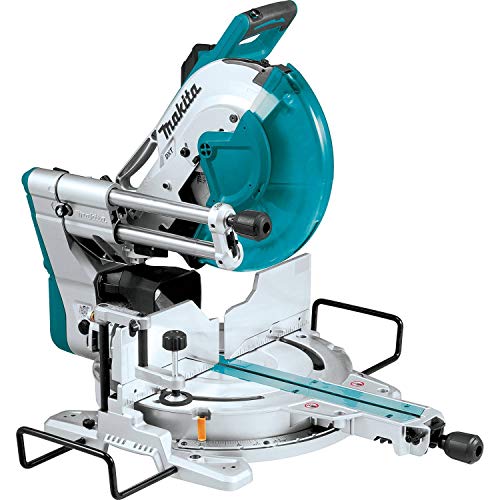 Makita 12" Dual-Bevel Sliding Compound Miter Saw with Laser and Stand