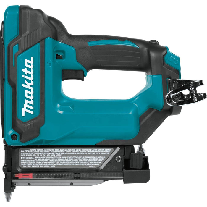 Makita 12V Max CXT Lithium-Ion Cordless Pin Nailer, 23 Ga. (Bare Tool)