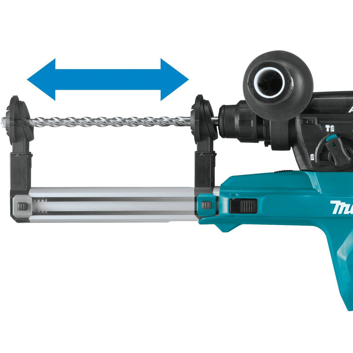 Makita 1" AVT Rotary Hammer, accepts SDS-PLUS bits, w/ HEPA Dust Extractor, 3-mode, var. spd., case (Pistol-grip)