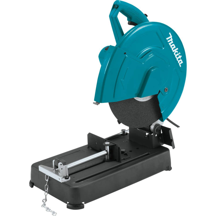Makita LW1401X2 14" Cut‑Off Saw with 4‑1/2" Paddle Switch Angle Grinder