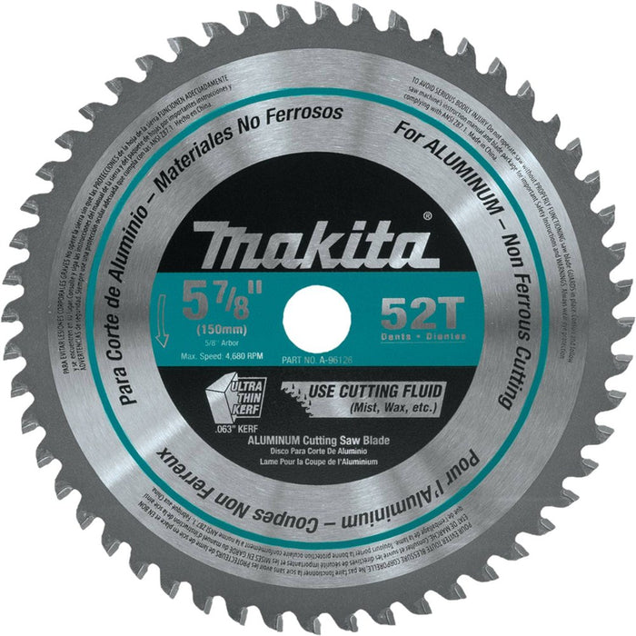 5-7/8 in. 52T Carbide-Tipped Aluminum Saw Blade