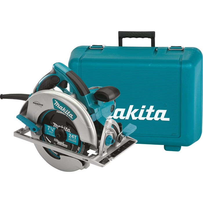 Makita 5007MGA - 7-1/4" Magnesium Circular Saw, 15 AMP, L.E.D. Light, electric brake, case