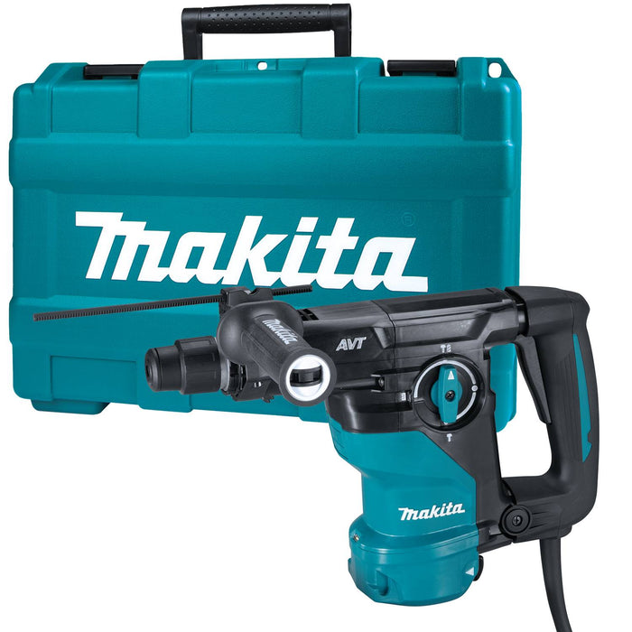 Makita 1-3/16" AVT Rotary Hammer, accepts SDS-PLUS bits, 3-mode, var. spd., case