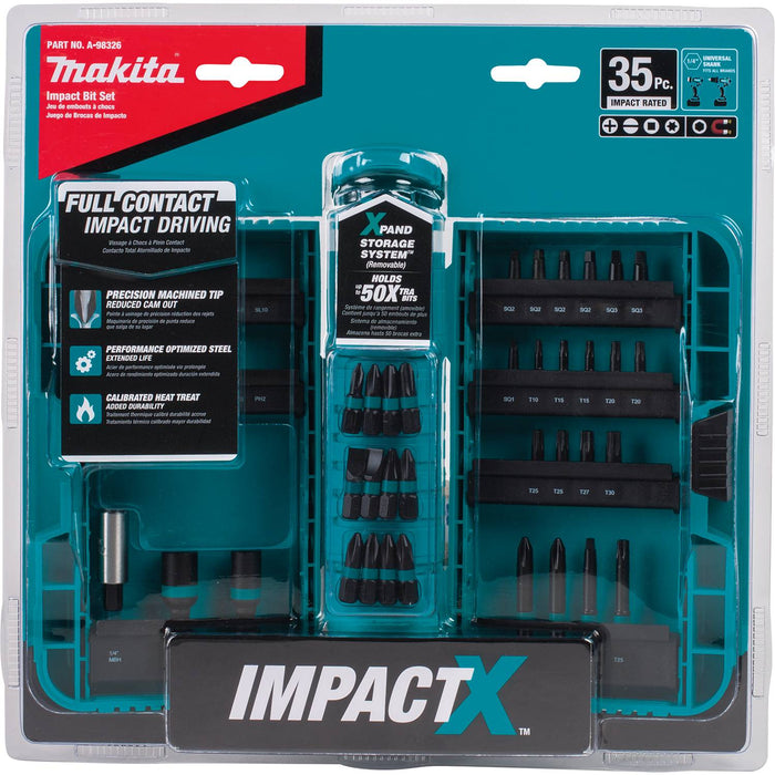 Makita (A-98326) 35 pc. Impact Driver Bit Set