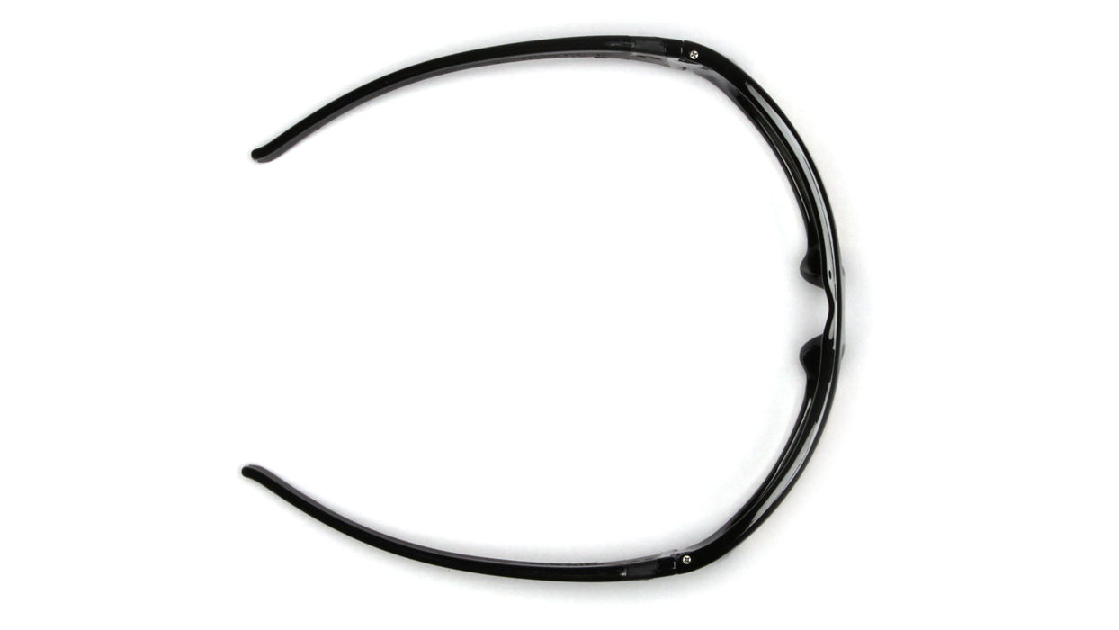 Pyramex Goliath Safety Glasses Black Ice Orange Mirror Lens (Pack of 12)