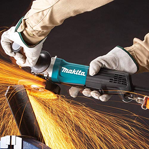 Makita 4-1/2" / 5" Paddle Switch Angle Grinder, with Non-Removable Guard