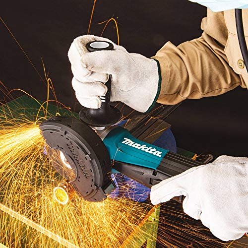 Makita 4-1/2" / 5" Paddle Switch Angle Grinder, with Non-Removable Guard