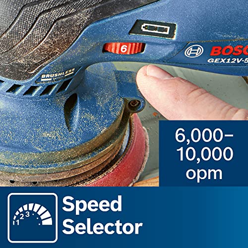 Bosch 12V Max 5in Random Orbit Sander (Bare Tool)