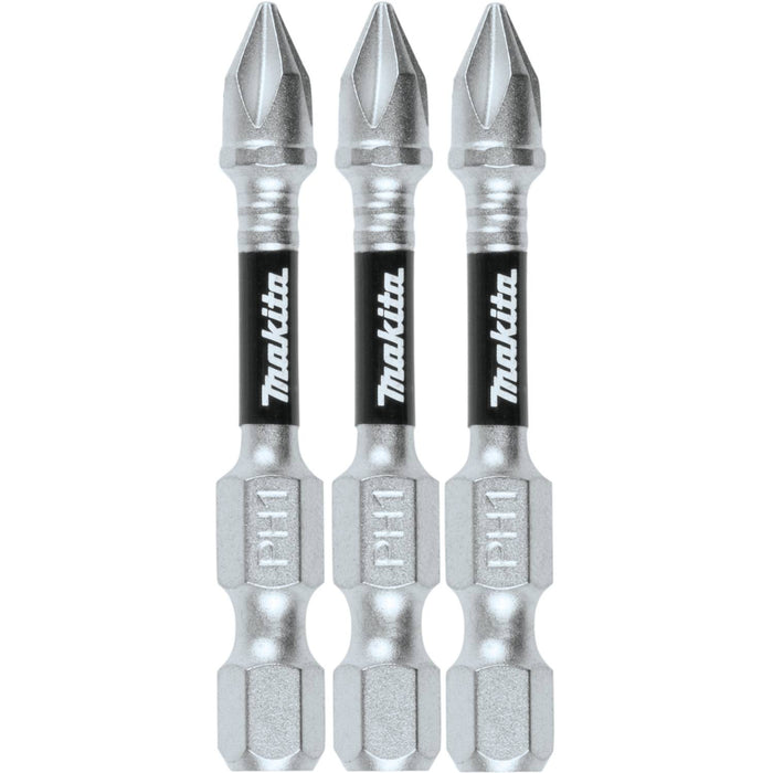 Makita E-00767 - Impact XPS #1 Phillips 2" Power Bit, 3/pk