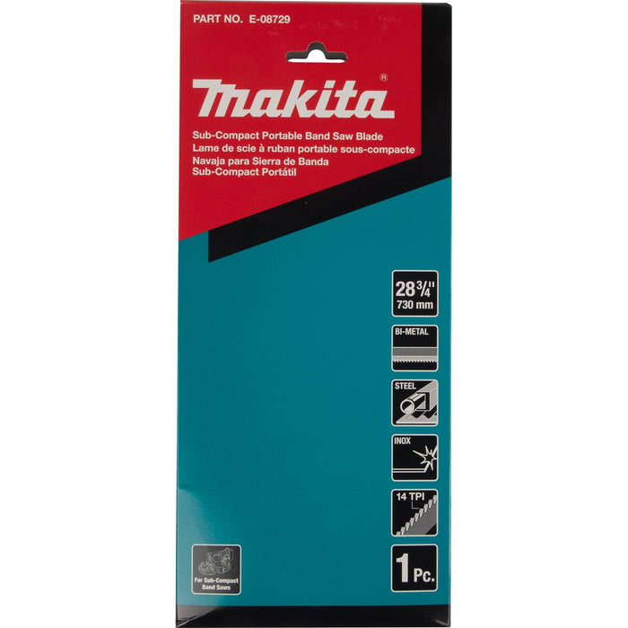 Makita 28-3/4" 14 TPI Bi-Metal Sub-Compact Portable Band Saw Blade