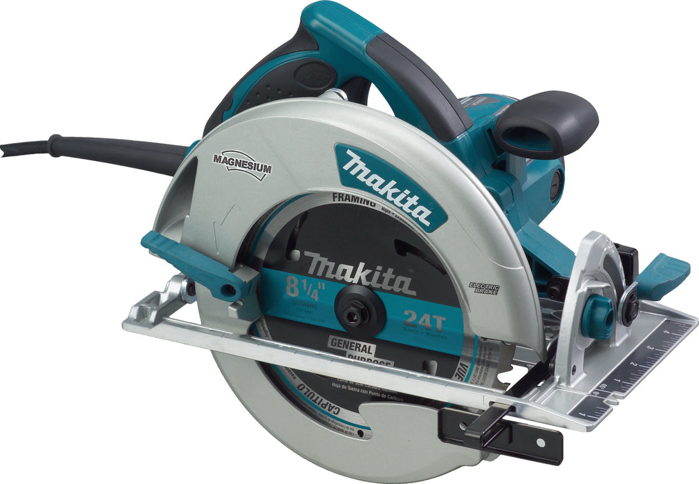 Makita 5008MGA - 8-1/4" Magnesium Circular Saw, 15 AMP, L.E.D. Light, electric brake