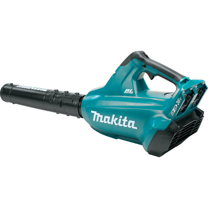 Makita XBU02PT1 18V LXT Brushless Blower Kit, 4 ea. BL1850B battery, dual port charger (5.0Ah)