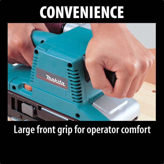 Makita 3" x 24" Belt Sander, 8.8 AMP, var. spd.