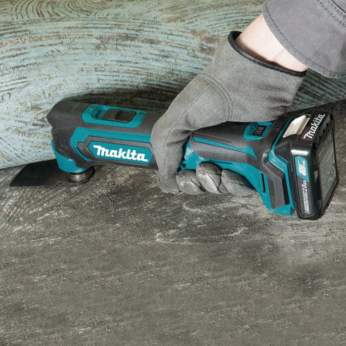 Makita MT01R1 - 12V max CXT Lithium-Ion Cordless Oscillating Multi-Tool Kit, 6,000-20,000 OPM, case (2.0Ah)
