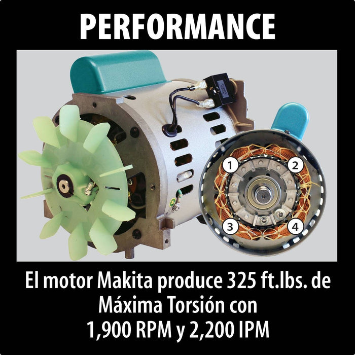 Makita 2.0 HP Big Bore Air Compressor (Hot Dog)