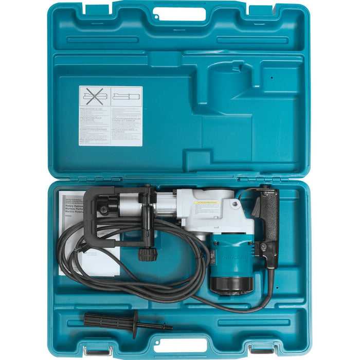 Makita (HR5000) 2" Rotary Hammer, Spline, AC/DC, 2-mode, case